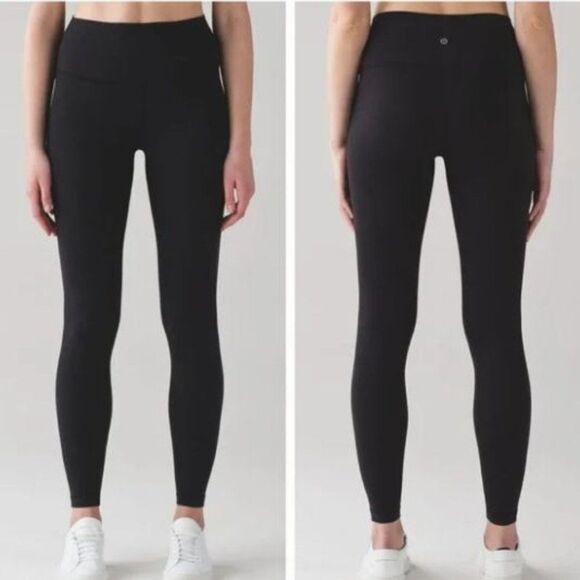 NWT lululemon Wunder Train HR Tight 25"  Black - Picture 1 of 4